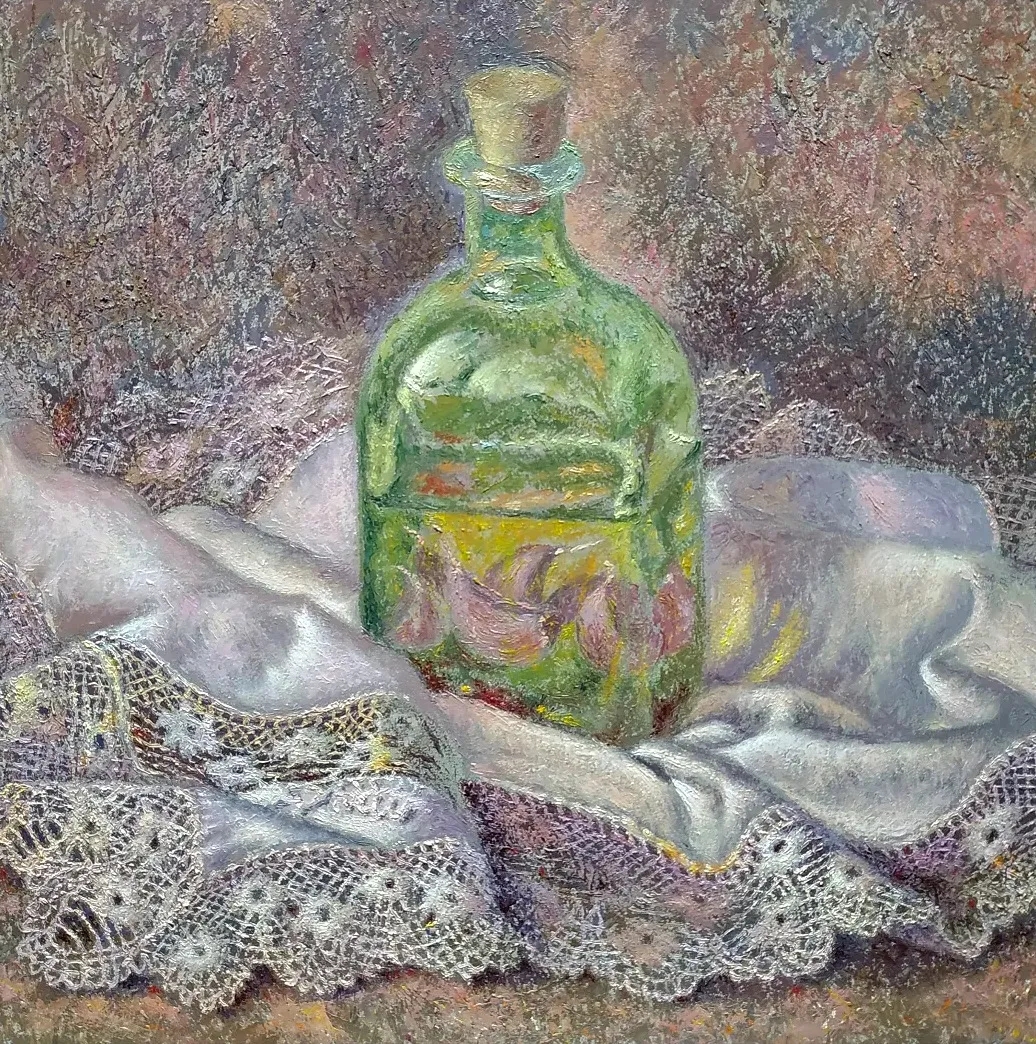 Naturaleza muerta, fragmento, óleo · 2007, de José Luis Acera Díaz