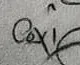 «Coxis» escrito a mano en la hoja IV de los estudios de anatomía