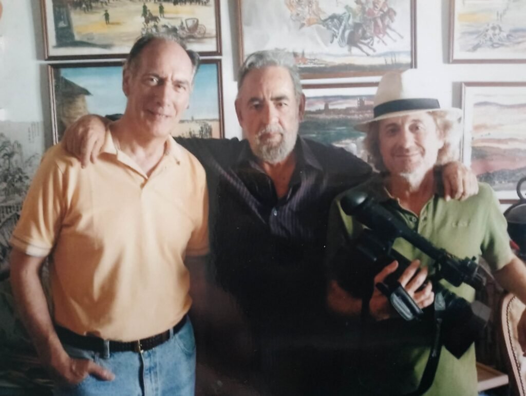 José Luis Acera Díaz, Víctor Chamorro y Marciano Martín Manuel.